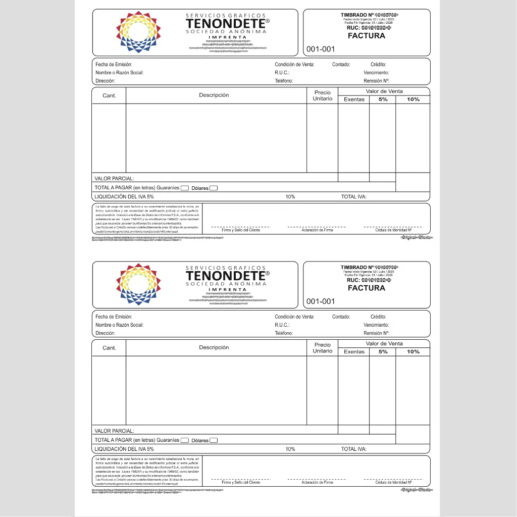 Comprobantes Internos y Timbrado: 04d4deb5-1295-4b16-88c1-3b637284373a-tenondete-facturaHojaSuelta-00.webp